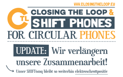 Update: Kooperation mit Closing the Loop