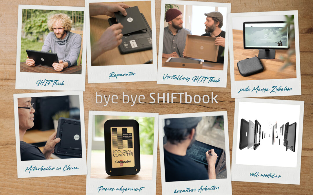 Das SHIFTbook übergibt den Staffelstab an seinen Nachfolger
